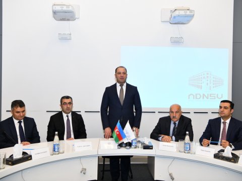 ADNSU-da TKTA-nın nümayəndələri ilə birlikdə GÖRÜŞ