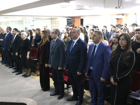 Azərbaycan Universitetində 20 Yanvar faciəsinin 35-ci ildönümü qeyd olunub