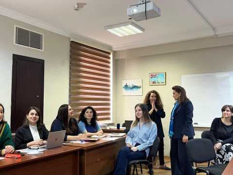 Əcnəbi dillər kafedrasında &ldquo;Pre-CELTA&rdquo; təliminə star verilib