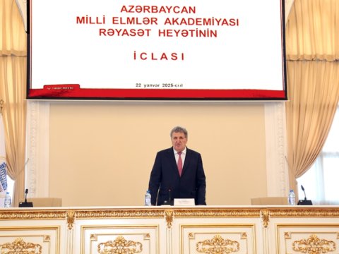 AMEA Rəyasət Heyətinin iclası keçirilib