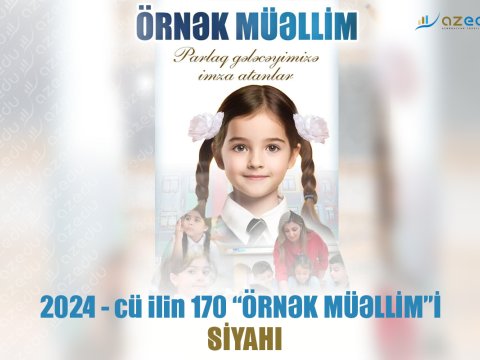 2024 - cü ilin 170 “ÖRNƏK MÜƏLLİM”İ - SİYAHI