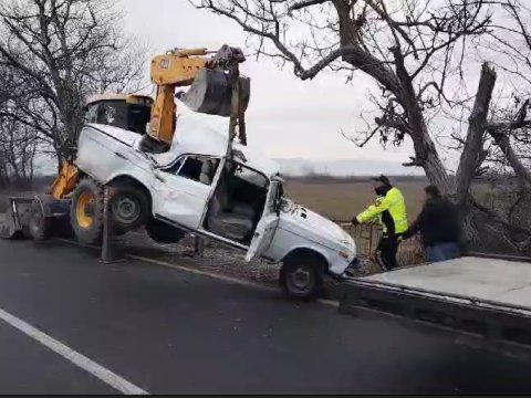 Oğuzda ağır qəza: iki nəfər yaralandı