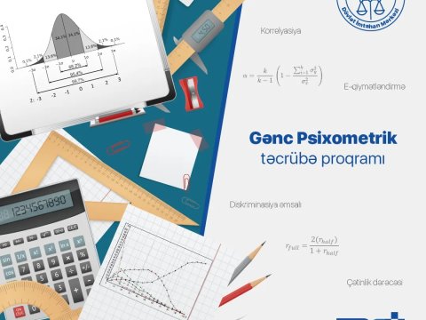 “Gənc psixometrik” təcrübə proqramına qeydiyyat elan edilir