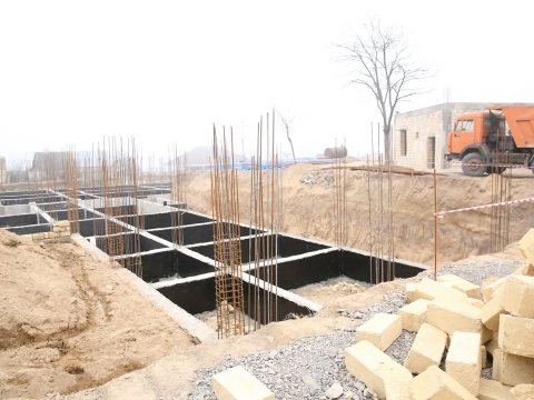 Ucqar kənddə yeni məktəb binası tikilir