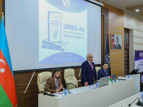 UNEC-də "Karyera Planlaması" adlı ilk dərslik nəşr olunub