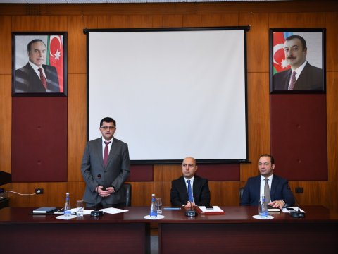 ADNSU-nun yeni rektoru kollektivə təqdim olunub