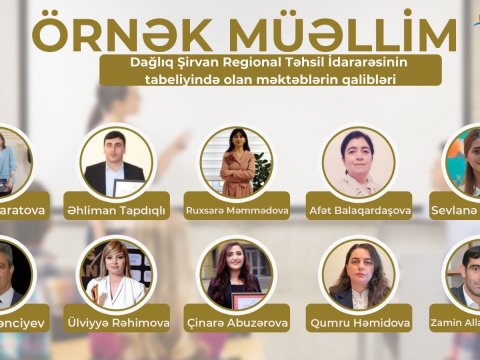 Dağlıq Şirvan regionunun "Örnək müəllim"ləri - SİYAHI