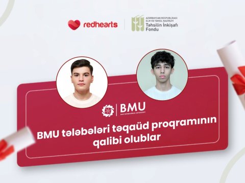BMU tələbələri təqaüd proqramının qalibi olublar