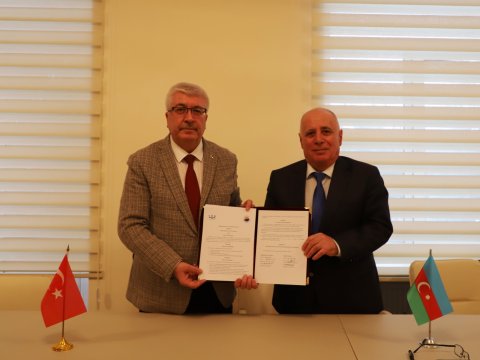 Türkiyə Respublikasi Sinop Universitetinin rektoru LDU-da olub