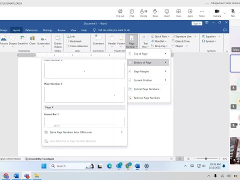 MDU MS Office proqramı üzrə peşəkar təlim keçirib