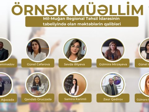 Mil-Muğan regionunun “Örnək müəllim”ləri - ADLAR