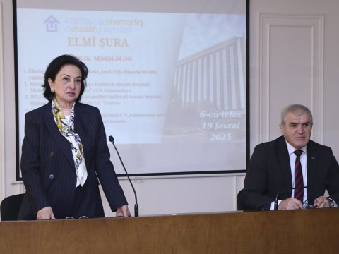 AzMİU-da 2025-ci ilin ilk Elmi Şura iclası keçirilib