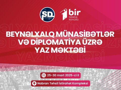 DiplomacyCamp üçün qeydiyyat başlayır