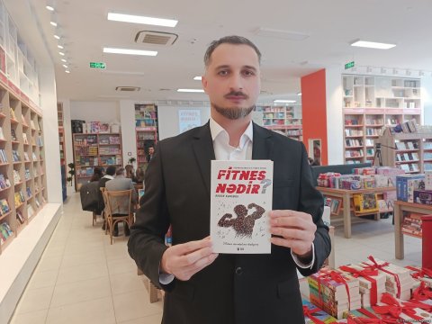 Əkbər Kərimovun müəllifi olduğu ilk fitnes kitabı təqdim edilib