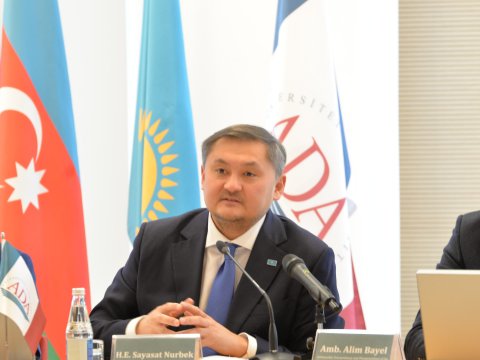 Qazaxıstanlı nazir: Qarabağ Universiteti ilə sıx əməkdaşlıq etməyi planlaşdırırıq