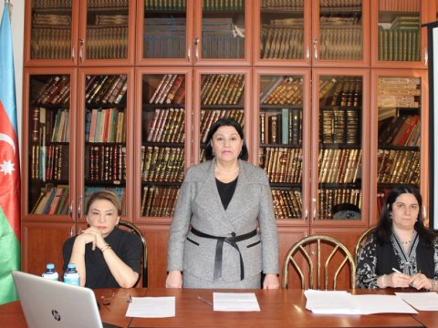 AMEA-nın İctimai Elmlər Bölməsinin Elmi şurasının iclası keçirilib