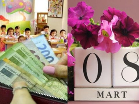 8 Mart yığımı: müəllimlərin gözü yolda, valideyinlər “iş başında”