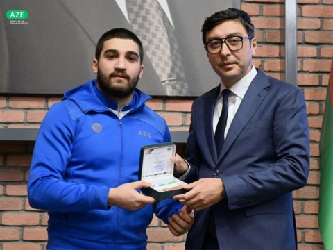 BMU tələbəsi &ldquo;Azərbaycan Respublikasının idman ustası&rdquo; dərəcəsinə layiq görülüb