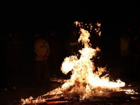 Bərdədə çərşənbə tonqalında yanan azyaşlı xəstəxanada ölüb