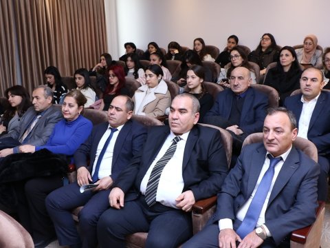 AzMİU-da geomatika elminin müasir problemləri müzakirə edilib