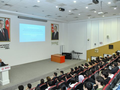 BMU-da tələbələrə kibertəhlükəsizlik mövzusunda seminar keçirilib
