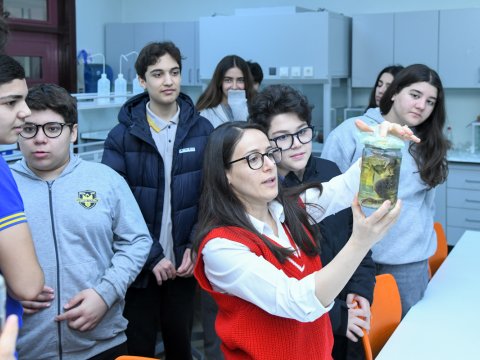 &ldquo;Oxbridge Academy&rdquo;nin şagirdləri BMU-da ekskursiyada olublar