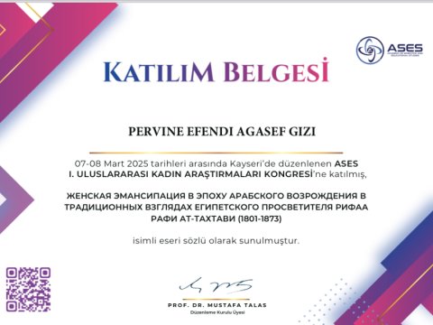 Şərqşünas-alim Türkiyədə keçirilən beynəlxalq konfransda məruzə edib