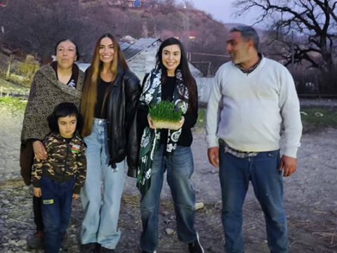 Leyla və Arzu Əliyevalar İsmayıllıda -&nbsp;FOTOLAR