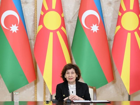 Şimali Makedoniyanın Prezidenti: Elm sahəsində əməkdaşlığın qurulmasına nail ola bilərik