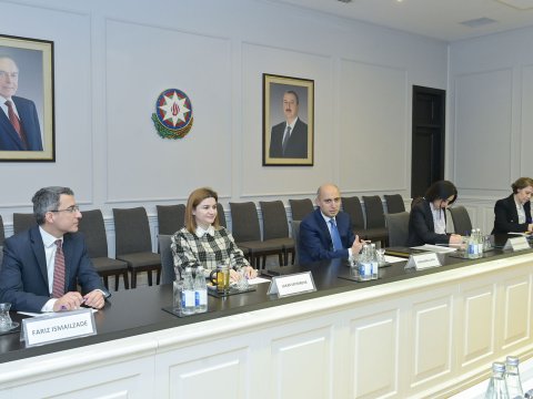 Emin Əmrullayev Turin Politexnik Universitetinin rektoru ilə görüşüb