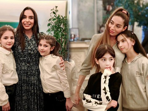 Leyla və Arzu Əliyevalar iftar məclisində&nbsp;- Fotolar