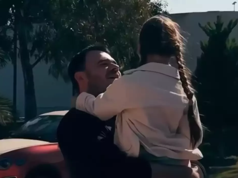 Eminin qızı ilə səmimi GÖRÜNTÜLƏRİ