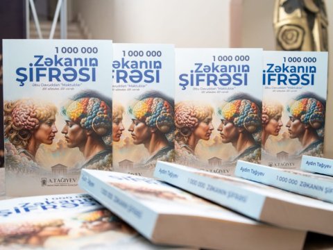 &ldquo;1000000 Zəkanın Şifrəsi&rdquo; kitabının təqdimatı olub