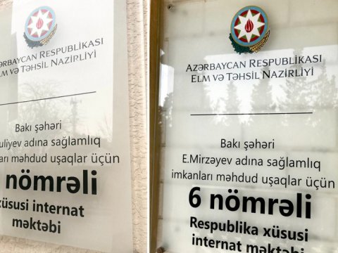 Xüsusi internat məktəblərində nöqsanlar aşkarlanıb