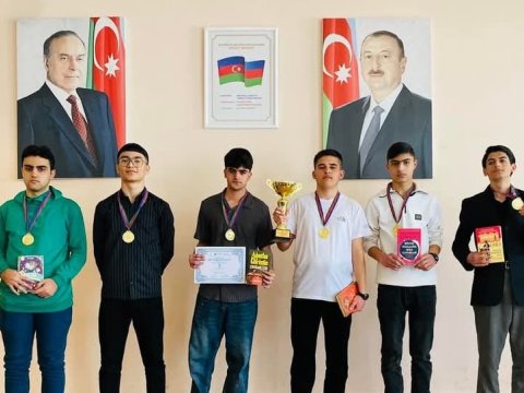 Məktəblilər arasında intellektual yarış keçirilib