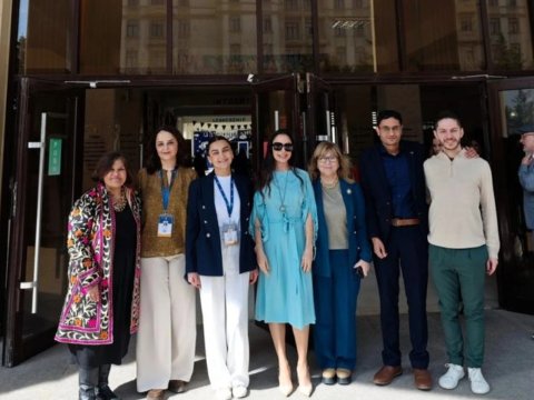 Leyla Əliyeva&nbsp; "Oxbridge Baku" Akademiyasında olub