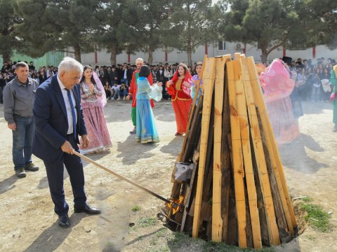 Bakı Mühəndislik Universitetində Novruz şənliyi keçirilib -&nbsp;FOTO