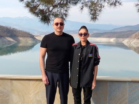 Prezidentlə&nbsp;xanımının Ağdərə səfərindən&nbsp;GÖRÜNTÜLƏR