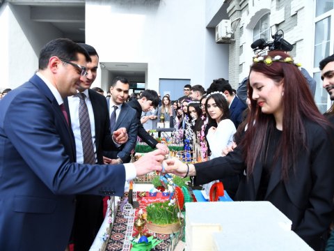 ADNSU-da Novruz şənliyi keçirilib