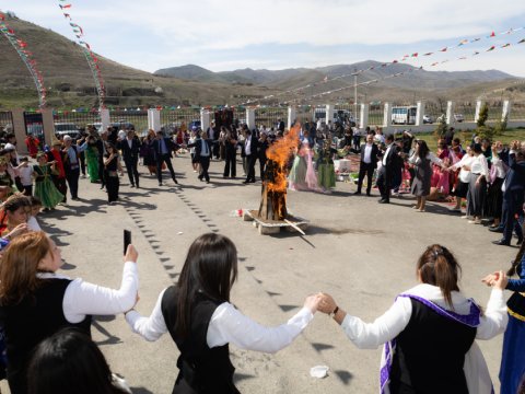 32 il sonra Cəbrayıl məktəbində Novruz sevinci yaşanıb
