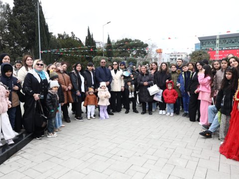 Görmə məhdudiyyətli uşaqlar üçün Novruz şənliyi təşkil edilib