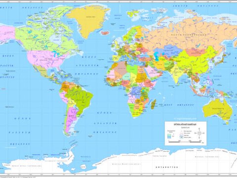 Türkiyə dərsliklərindəki Türk dünyası xəritəsi yenilənir