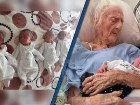 70 yaşlı təqaüdçü müəllim 4 uşaq dünyaya gətirdi