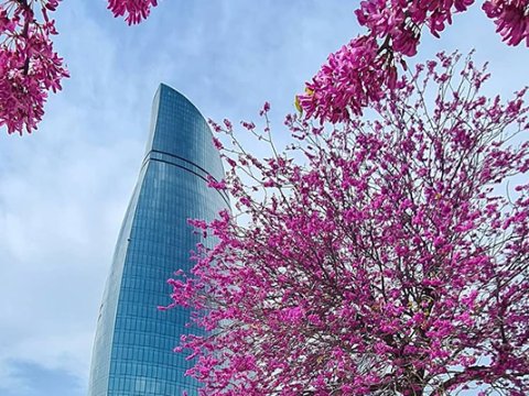 Aprelin havası&nbsp;- 32&deg; isti