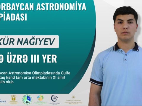 Astronomiya Olimpiadasının qalibləri elan olunub