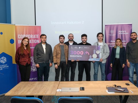 BMU tələbələri &ldquo;INNOSTART&rdquo; hakatonunda qalib olub