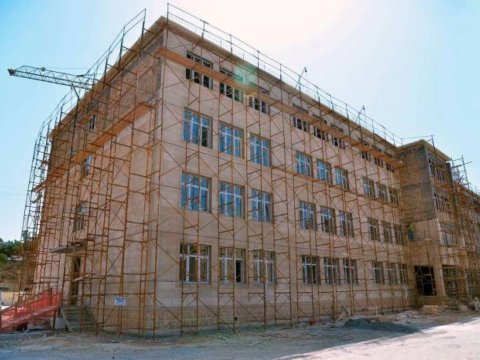 Füzuli ilə Ağdamda yeni məktəb və bağça TİKİLİR