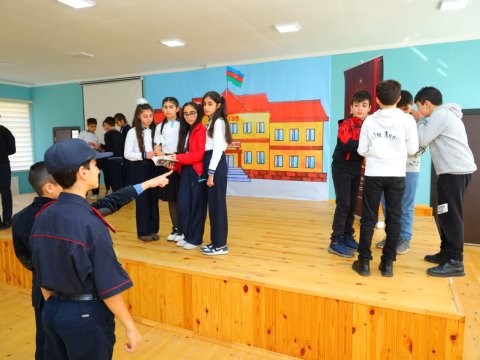 ""Zorakılığa son" pantomima" adlı layihə çərçivəsində tamaşa hazırlanıb