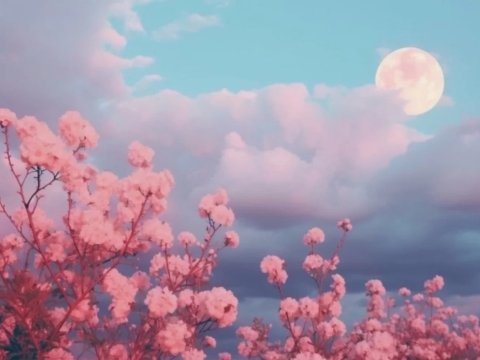 "Çəhrayı Ay" bu tarixdə yer üzərində parlayacaq