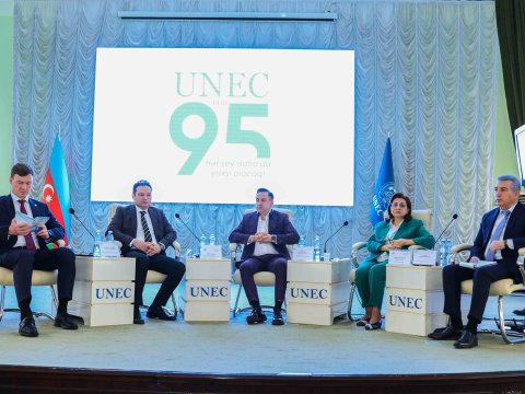 UNEC-də konfrans &ldquo;Sahibkarliq təhsili: iqtisadi artımın yeni imkanları&rdquo;